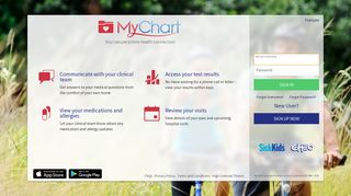 MyChart - Votre bibliothèque de santé en ligne et sécurisée