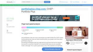 Access portfolioplus.chep.com. CHEP - Portfolio Plus