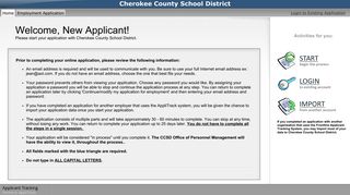 Cherokee County School District - applitrack.com