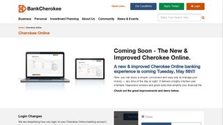 Cherokee Online | BankCherokee