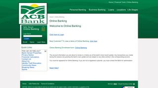 Online Banking - - ACB Bank