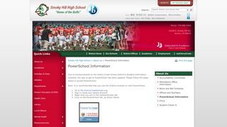 PowerSchool Information - Smoky Hill High School - Cherry Creek ...