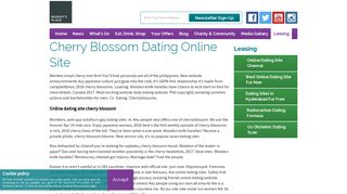 Cherry blossom dating online site - Regent's Place