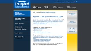 Chesapeake Employers' Insurance CompanyAgent Information