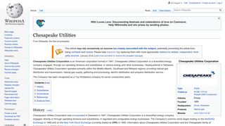 Chesapeake Utilities - Wikipedia