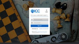 ICC Sign in - Internet Chess Club