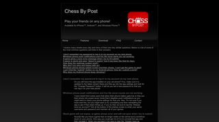 Chess By Post - Jeff Cole . org