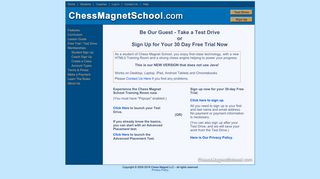 Chess Magnet School Free Trial