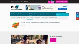 Up to 52% off at Chessington World of Adventures Resort - NUS