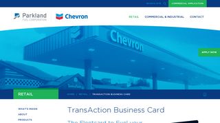 Parkland Fuel | Chevron :: TransAction Business Card