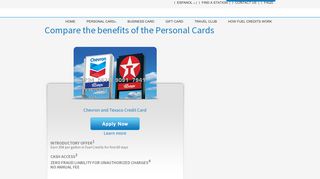 Chevron and Texaco Visa Card - Synchrony Bank Redirect