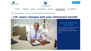 CIP, salary changes and your retirement benefit : chevron human ...