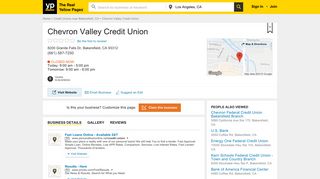 Chevron Valley Credit Union 8200 Granite Falls Dr, Bakersfield, CA ...