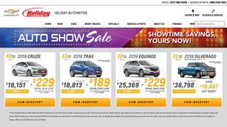 Chevy Lease Specials - Holiday Automotive