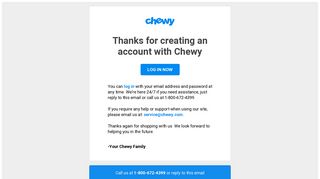 Your Chewy.com account - Really Good Emails