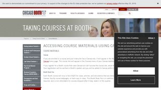 Accessing Course Materials Using Canvas | The ... - Chicago Booth