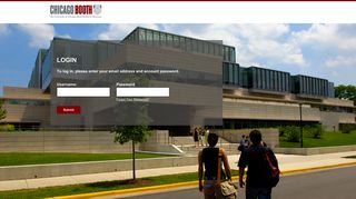 Admitted Student Login | The University of Chicago Booth School of ...