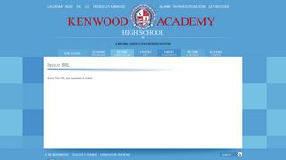 Links - Kenwood Academy High School