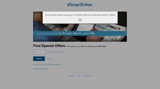Subscribe to Chicago Tribune - Chicagotribune Myaccount2