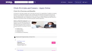 Chick-fil-A Job Applications | Apply to Chick-fil-A | Snagajob