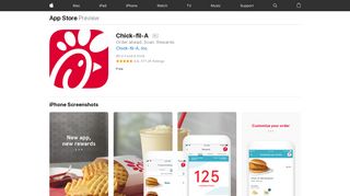 Chick-fil-A on the App Store - iTunes - Apple