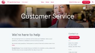 Customer Service | Chick-fil-A