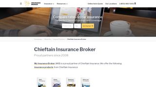 Chieftain Insurance Broker. Get Your Free Quote.