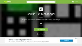 Chikka Txt Messenger Free Download