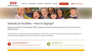 Child Care, Day Care Staffing, Teacher Staffing ... - ChildCare Careers