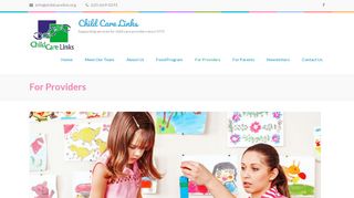 For Providers – Child Care Links