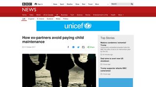 How ex-partners avoid paying child maintenance - BBC News