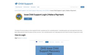 Iowa Child Support Login | Make a Payment | Child-Support.com