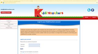 Login to your KiddiVouchers Account / KiddiVouchers Childcare ...