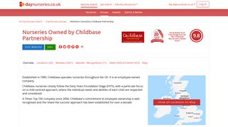 Childbase Partnership - Day Nurseries