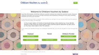 Sodexo Childcare Vouchers