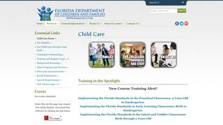 Child Care | Florida Department of Children and Families