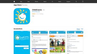 ChildCarers on the App Store - iTunes - Apple