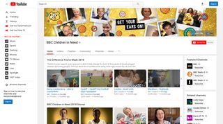 BBC Children in Need - YouTube