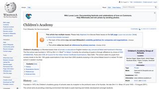 Children's Academy - Wikipedia