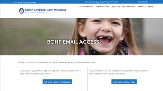 BCHP Email Access - BCH Physicians - Boston