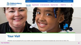 Your Visit | Children's Mercy Kansas City