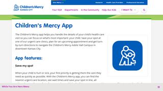 Children's Mercy Kansas City - Children's Mercy App