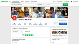 Children's of Alabama Employee Benefits and Perks | Glassdoor