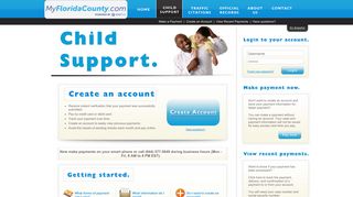 MyFloridaCounty.com Online Child Support Services