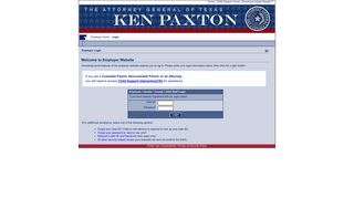 Login - Child Support - Texas Attorney General's Office