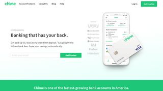Chime Banking - No Hidden Fees. Grow Your Savings Automatically.