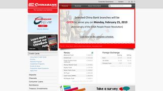 (CBC) China Banking Corporation - Personal