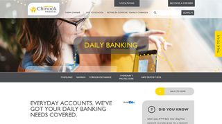 Daily Banking - Banking Made Simple | Chinook Financial