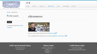 eResources – Swift Current Branch – Chinook Regional Library