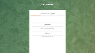Signup - Chip Drop